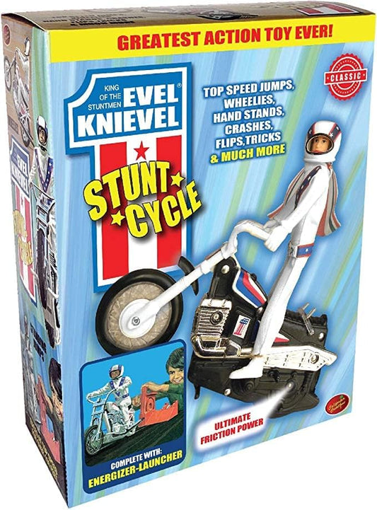 Tomfoolery Toys | Evel Knievel Stunt Cycle