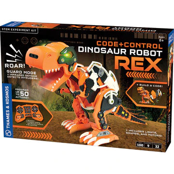 Tomfoolery Toys | Code+Control Dinosaur Robot: REX