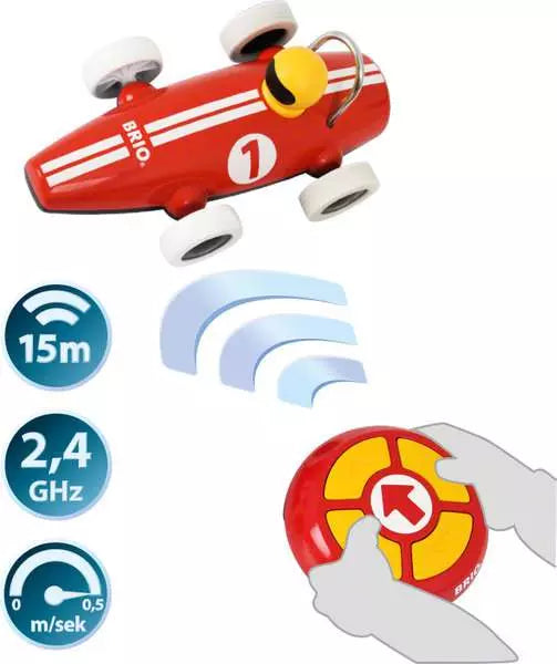 Red Remote Control Race Car Cover