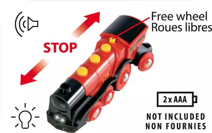 Mighty Red Action Locomotive Cover