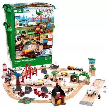 Tomfoolery Toys | Railway World Deluxe Set