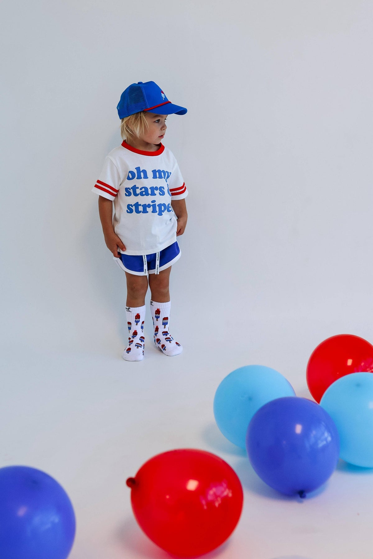 OH MY STARS AND STRIPES | Kids Tee Cover
