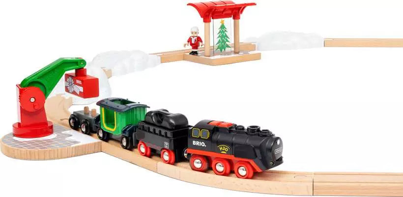 BRIO Christmas Steaming Train Set Cover