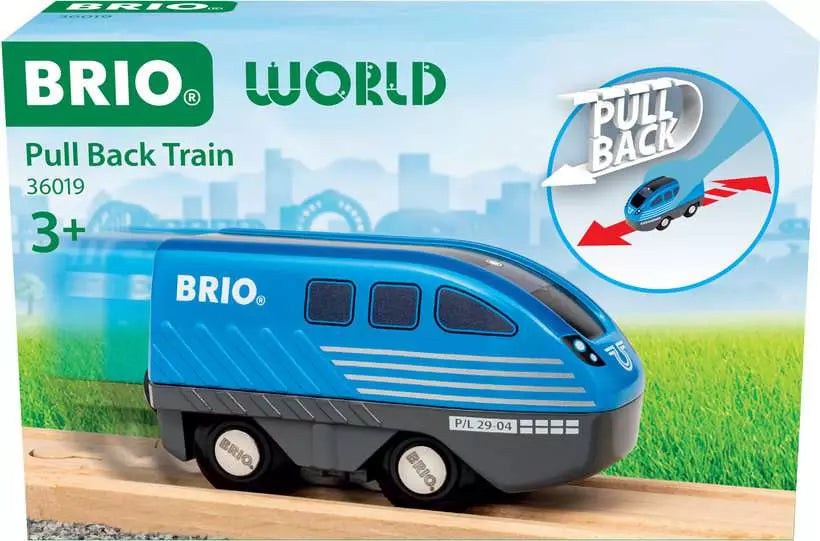 BRIO World Pull Back Train Set Cover