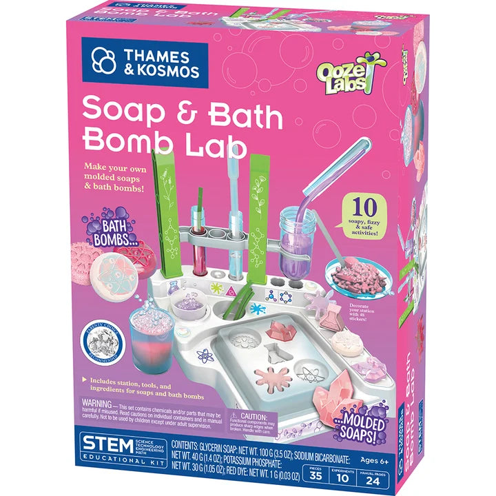 Ooze Labs: Soap & Bath Bomb Lab Cover