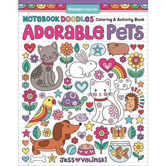 Tomfoolery Toys | Notebook Doodles: Adorable Pets