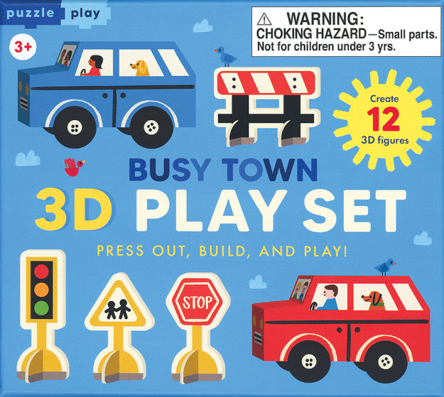 Tomfoolery Toys | Busy Town 3D Playset