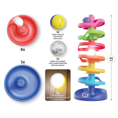 Quercetti Spiral Tower Brightball Preview #3