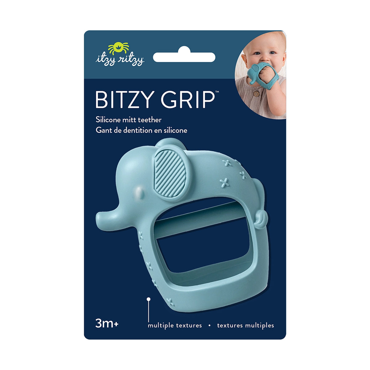 Elephant Bitzy Grip Cover