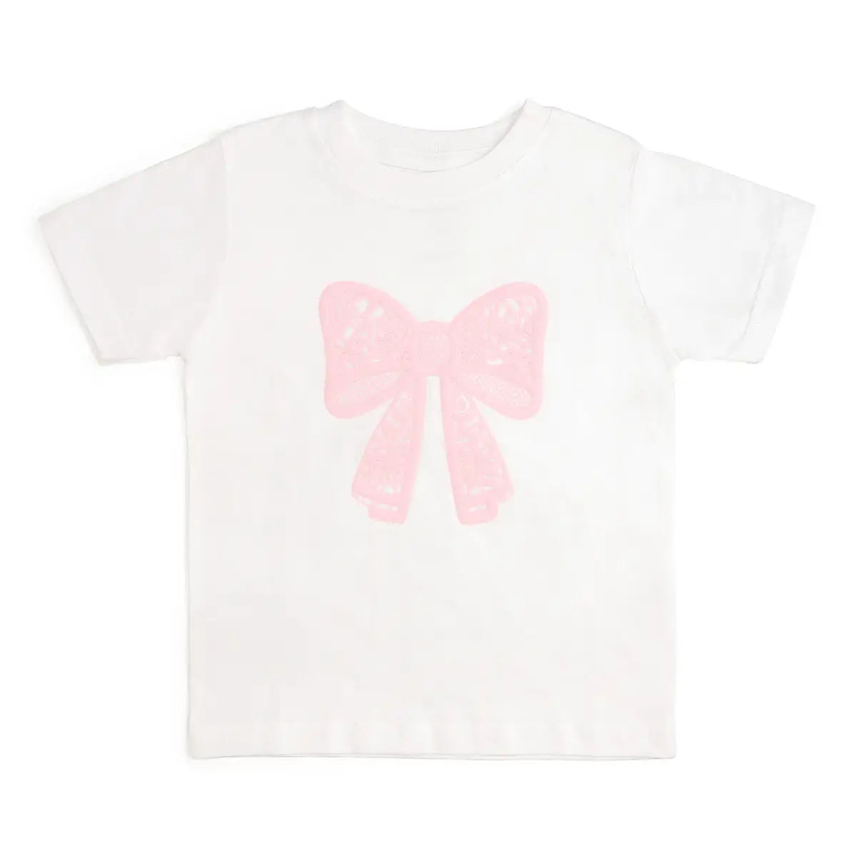 Lace Bow Puff Ink T-Shirt Cover