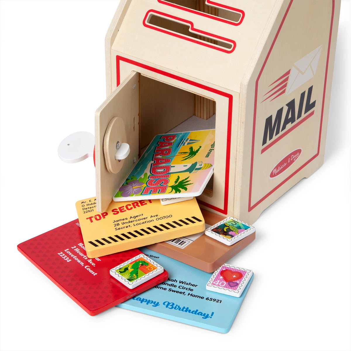 Stamp & Sort Mailbox Play Set Cover