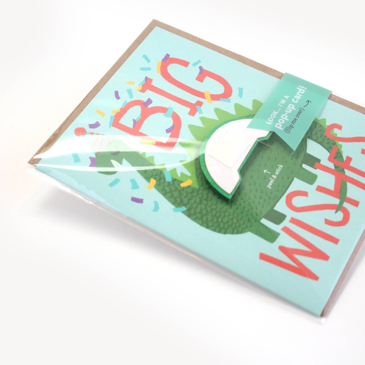 Dinosaur Birthday Pop-up Card Cover
