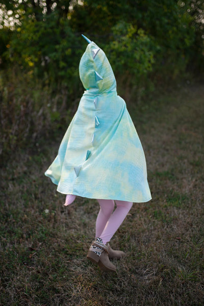 Reversible Rainbow Unicorn Dragon Cape, 3/4 Preview #5