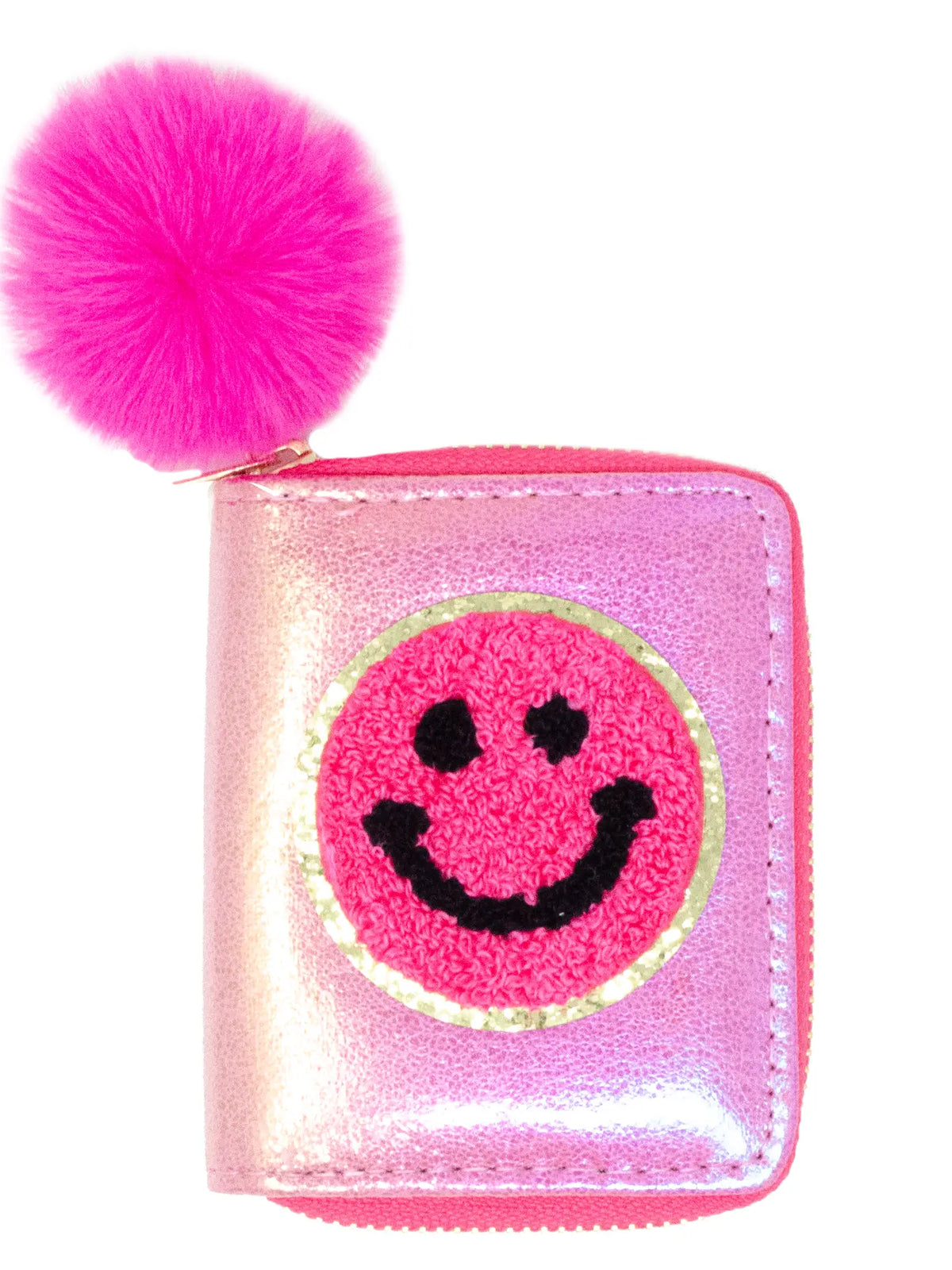 Shiny Happy Face Wallet Cover