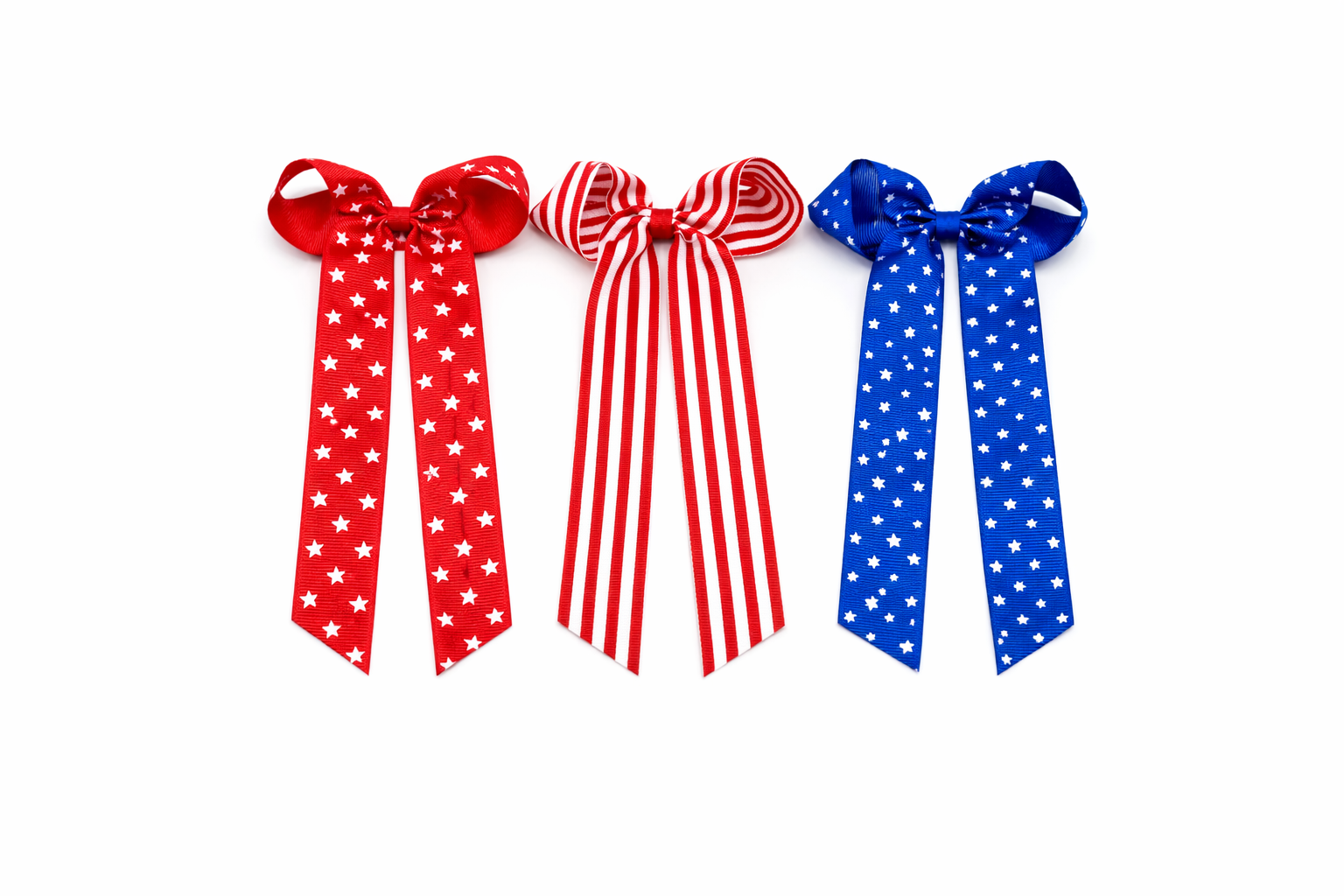 Tomfoolery Toys | Long Tail Stars & Stripes Bow
