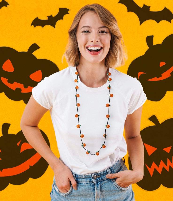 Spooky Lites! Pumpkin Necklace Cover