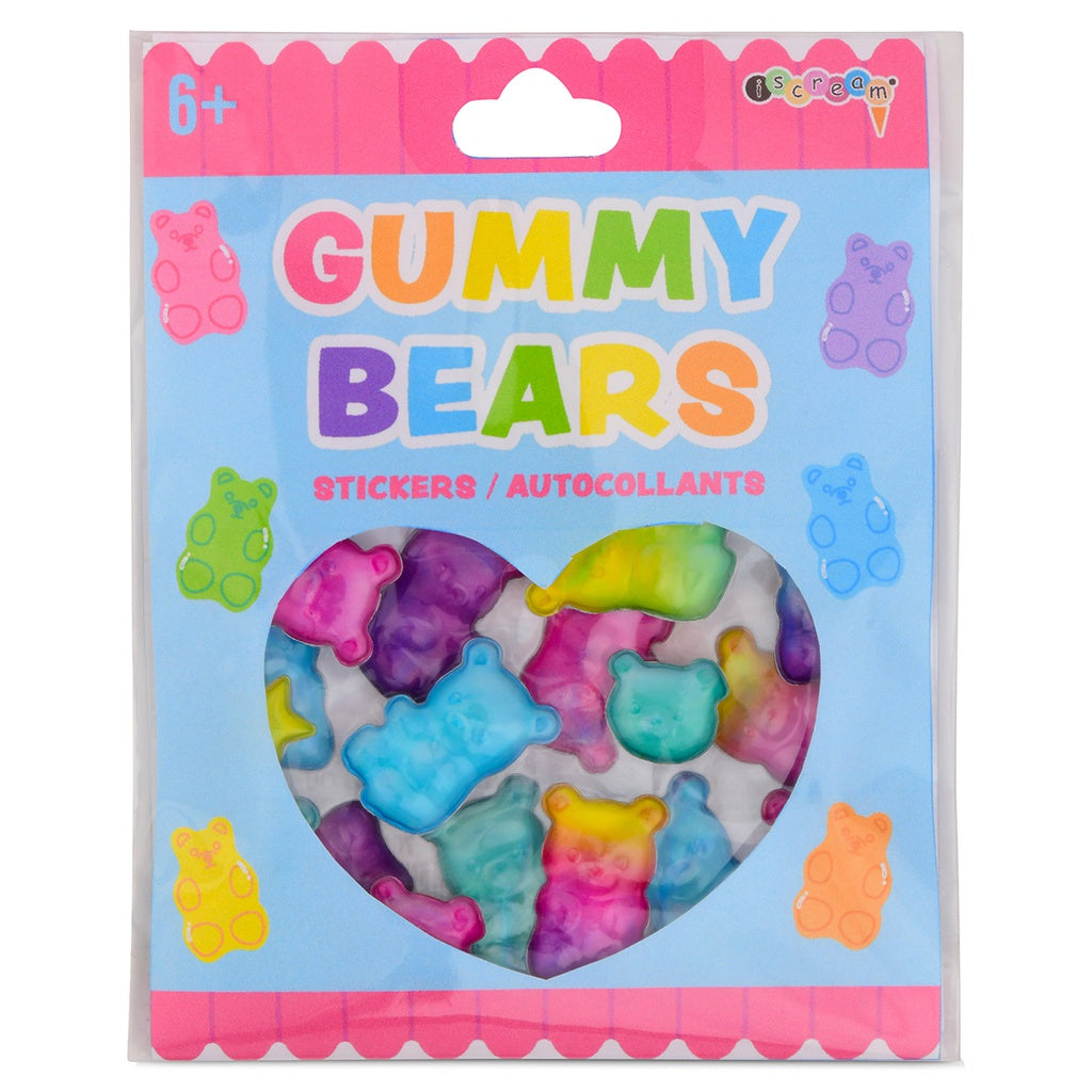 Gummy Bear Gel Stickers Cover