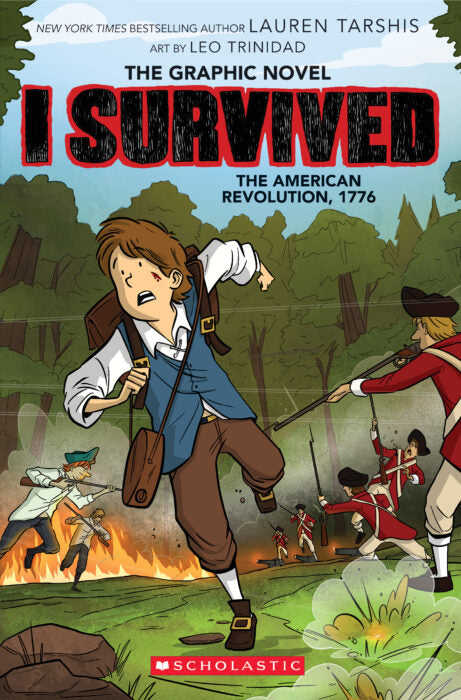 I Survived Graphic Novel #8: The American Revolution, 1776 Cover