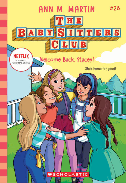 The Baby-Sitters Club #28: Welcome Back, Stacey! Cover