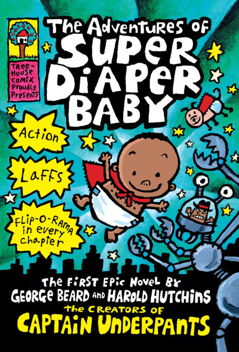 The Adventures of Super Diaper Baby #1 Cover