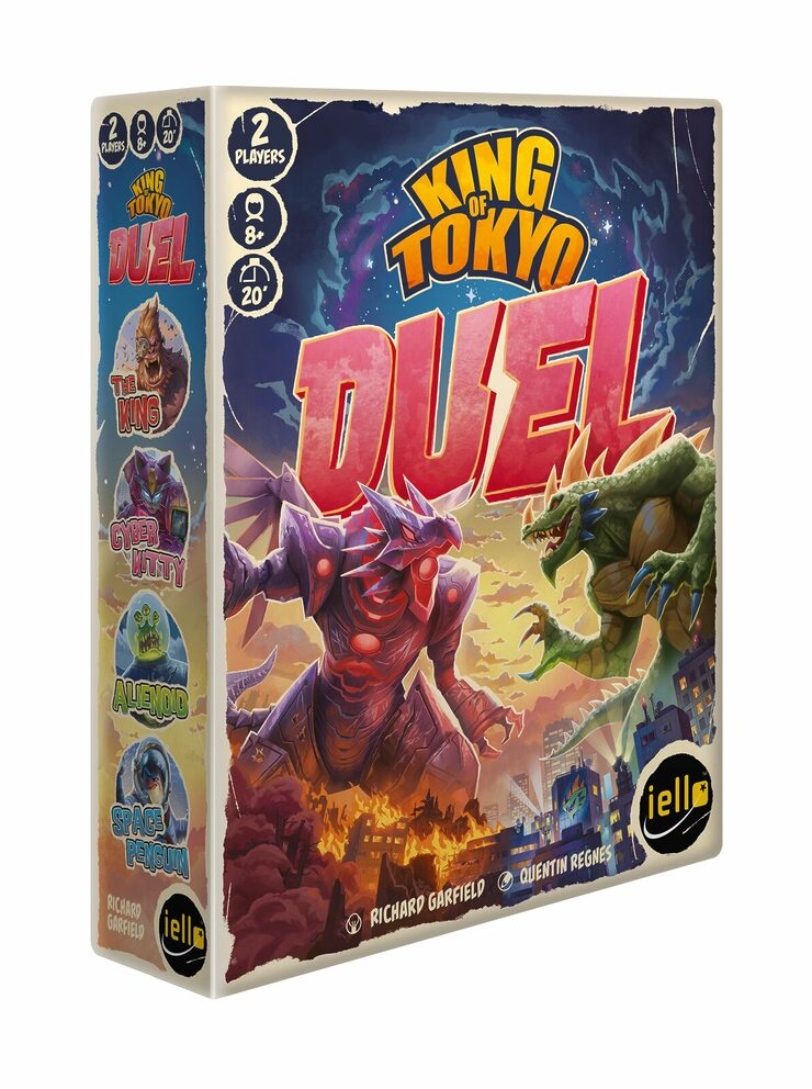 King of Tokyo Duel Dice Game Cover