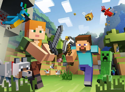 Minecraft 100pc Puzzle Preview #2
