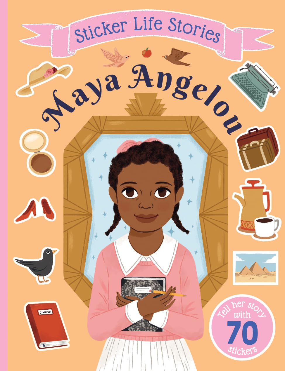 Sticker Life Stories: Maya Angelou Cover