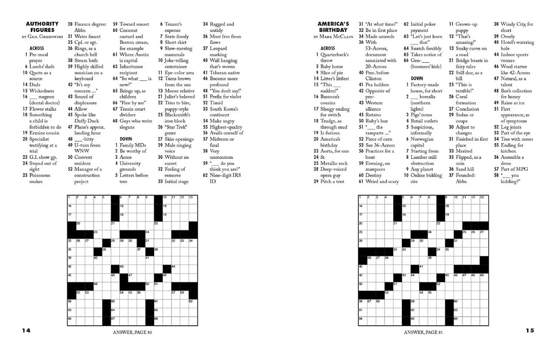Easy as Pie Crosswords: Totally Easy! Preview #4