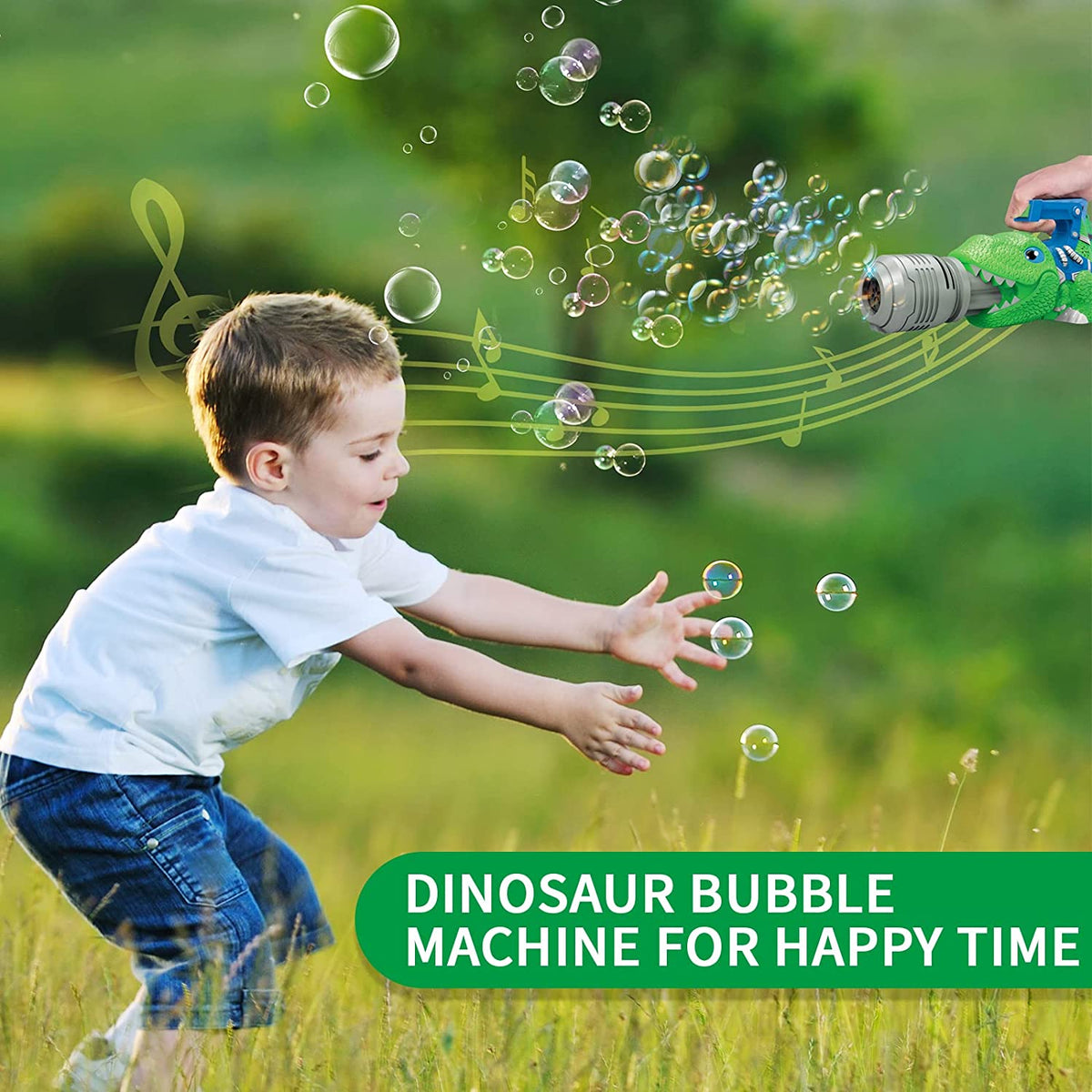 Lights & Sounds Dino Bubble Blaster Cover