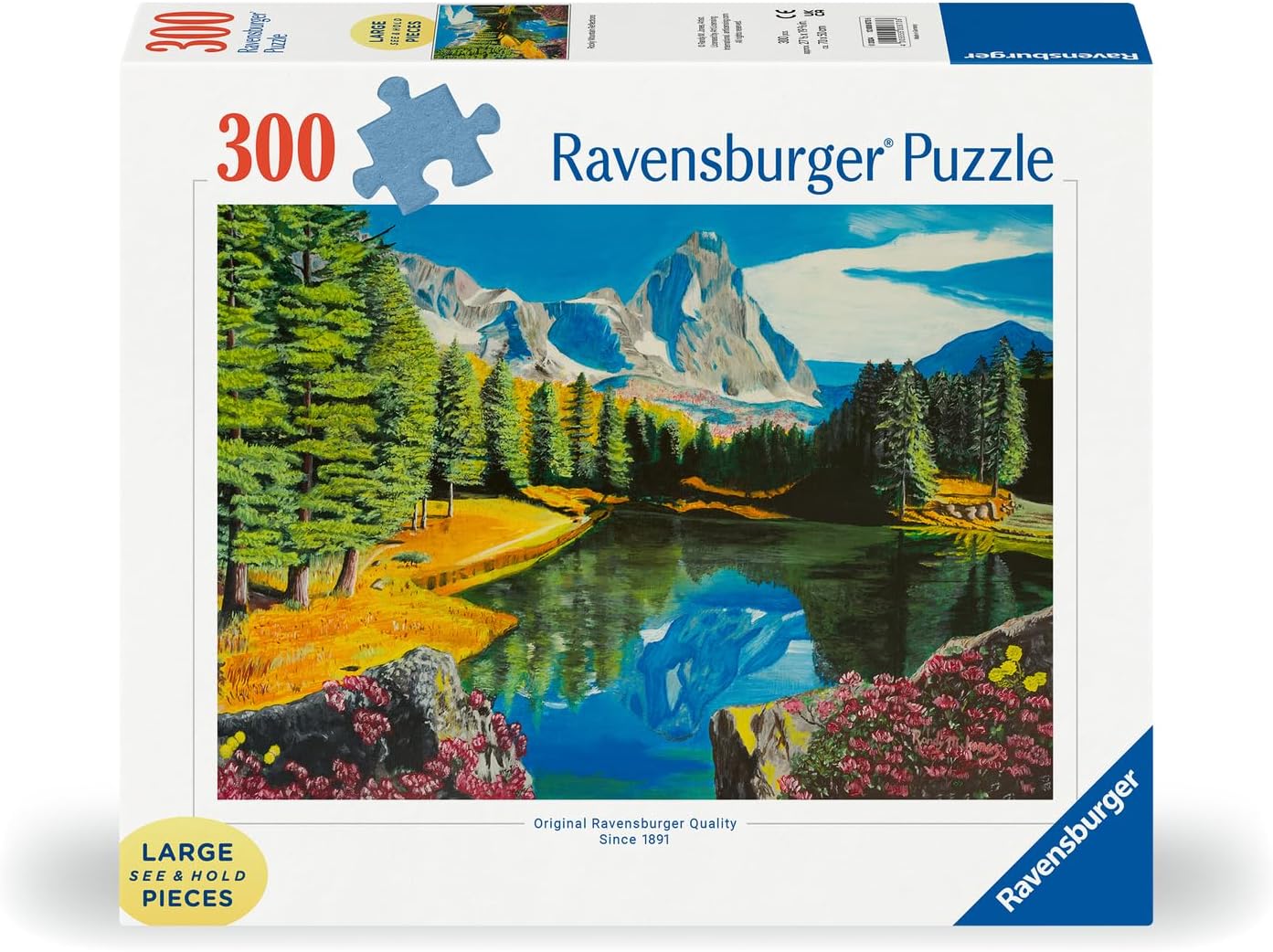 Tomfoolery Toys | Rocky Mountain Reflections 300pc Puzzle