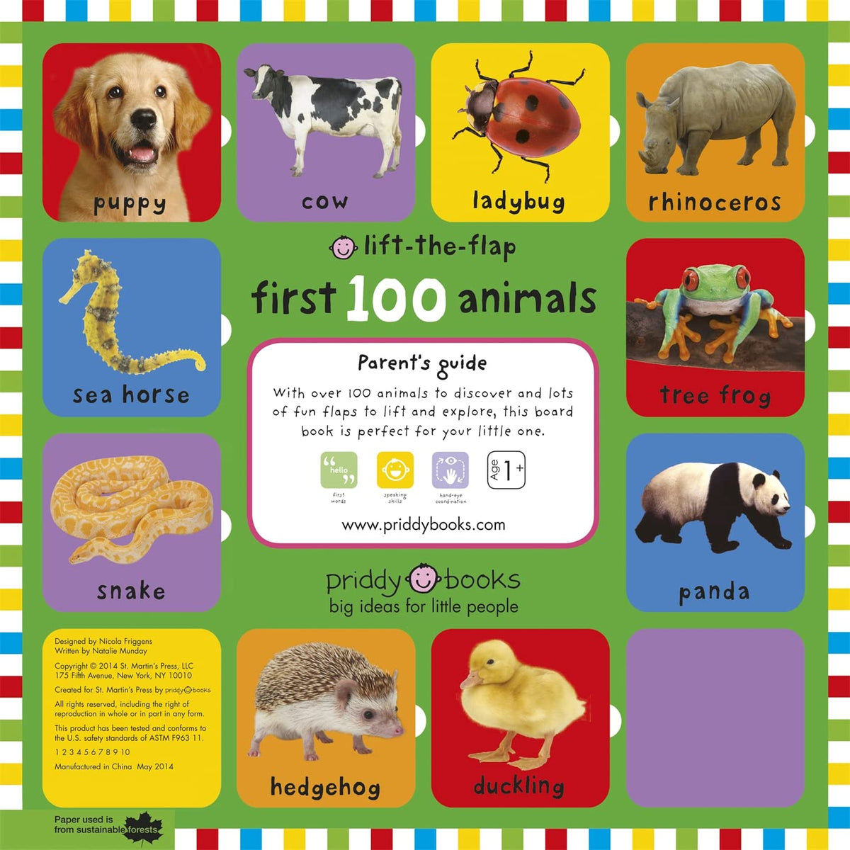 First 100 Animals Cover