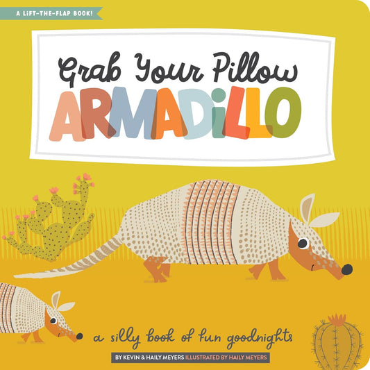 Tomfoolery Toys | Grab Your Pillow, Armadillo