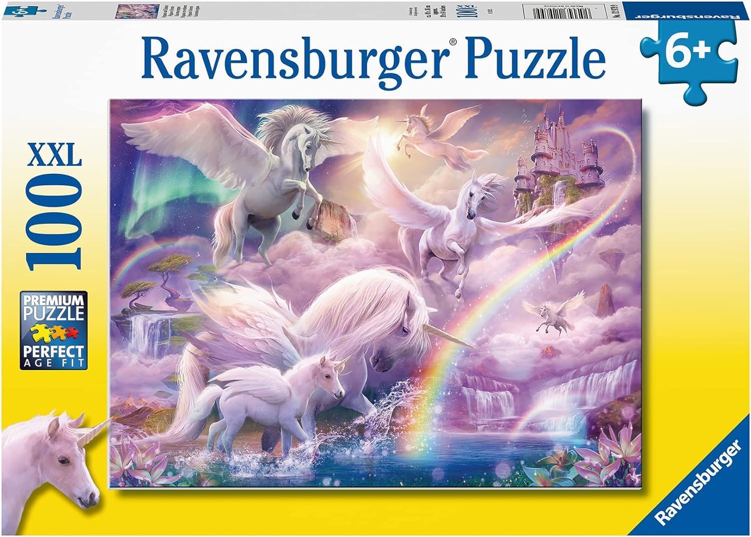 Tomfoolery Toys | Pegasus Unicorns 100pc Puzzle