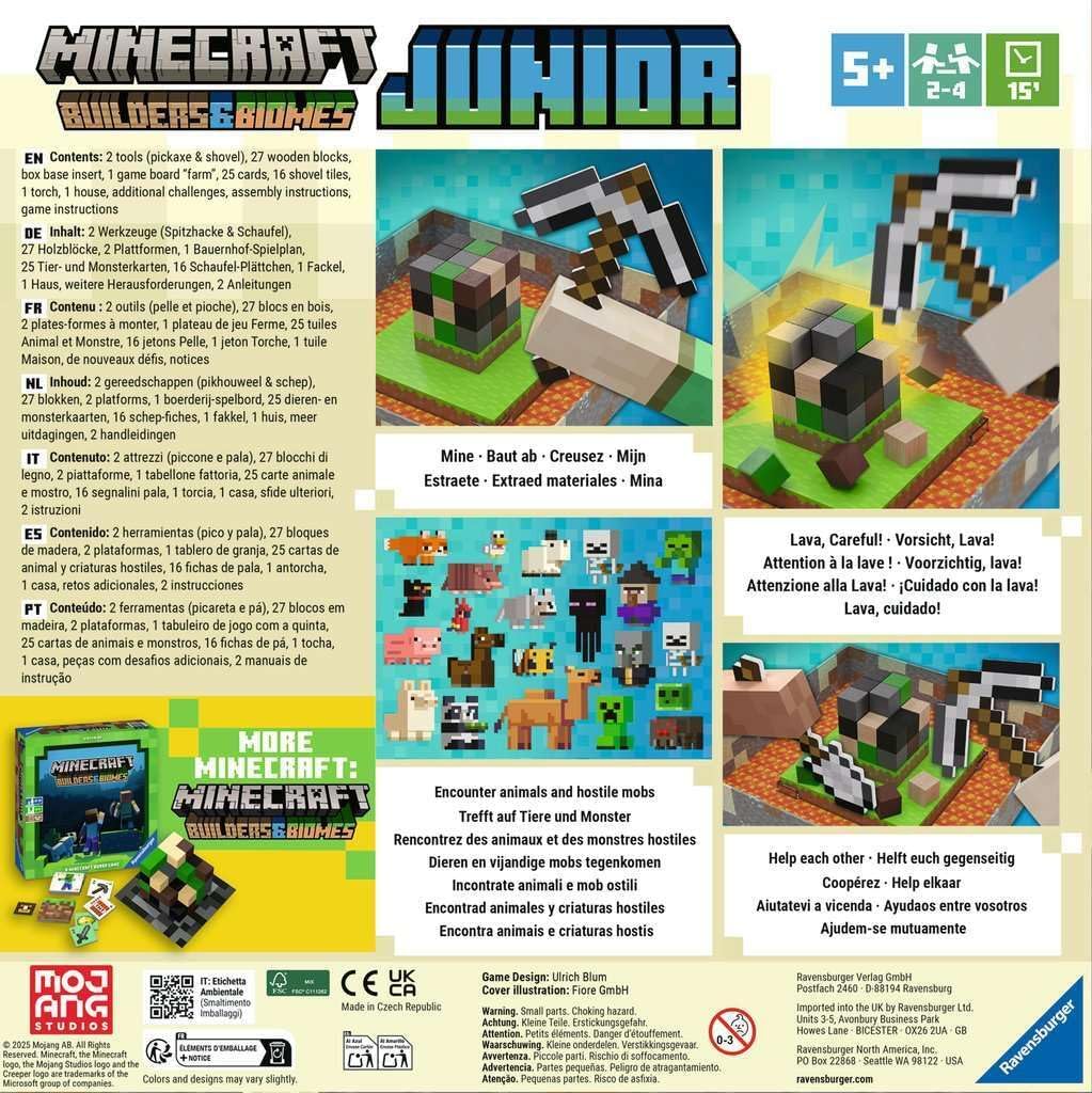 Minecraft Junior Game Cover