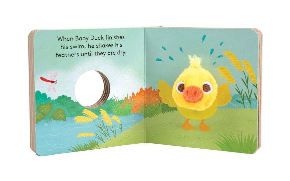 Baby Duck: Finger Puppet Book Cover