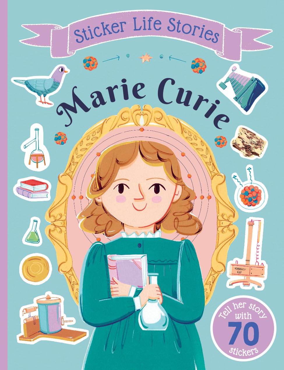 Sticker Life Stories: Marie Curie Cover