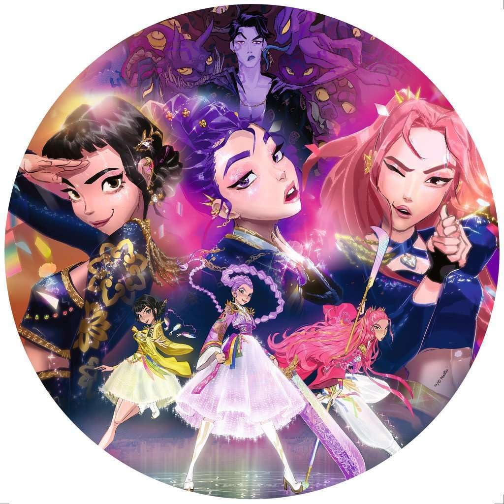 KPop Demon Hunters 500pc Puzzle Cover