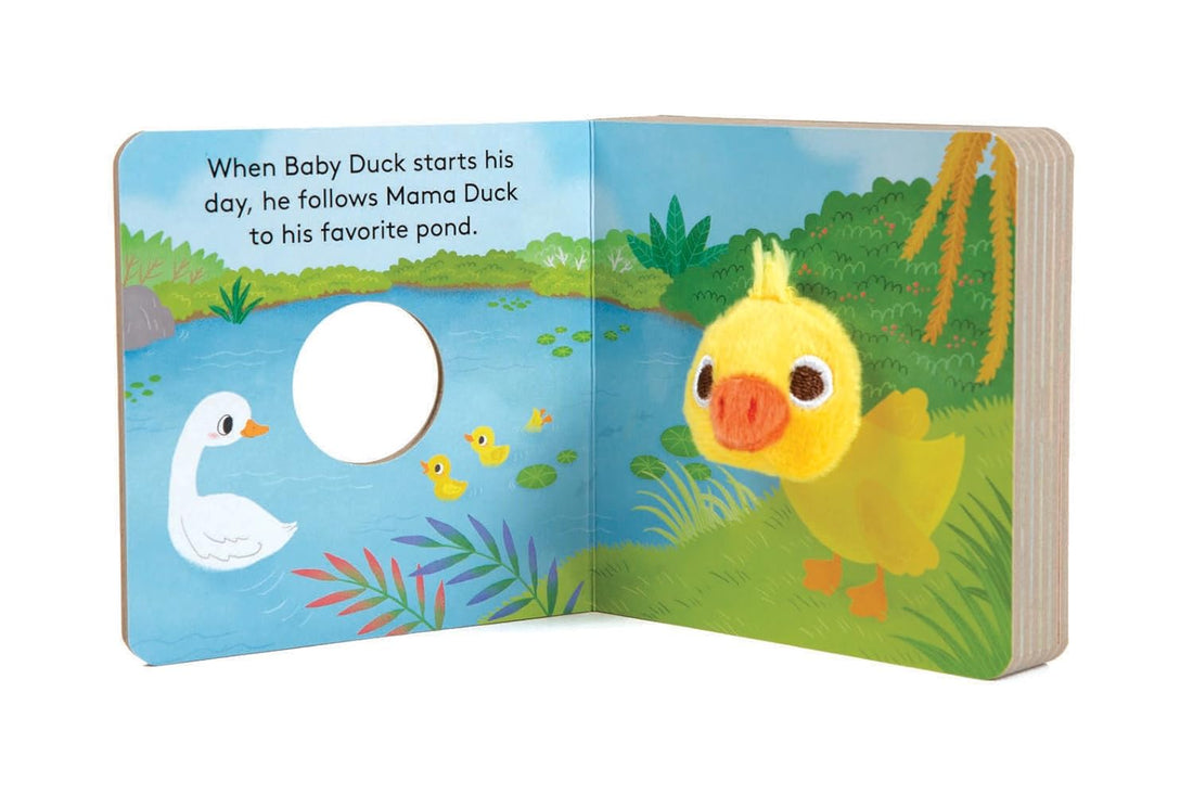 Baby Duck: Finger Puppet Book Preview #2