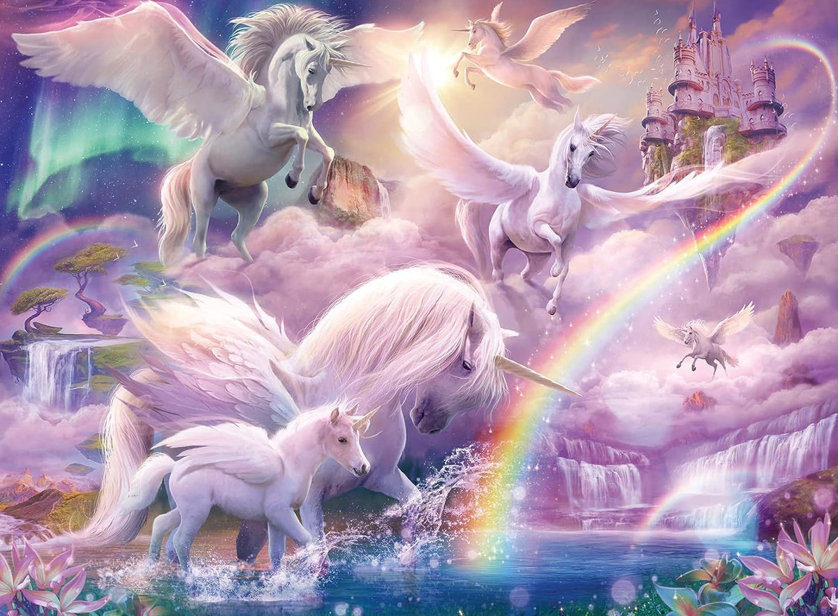 Pegasus Unicorns 100pc Puzzle Cover