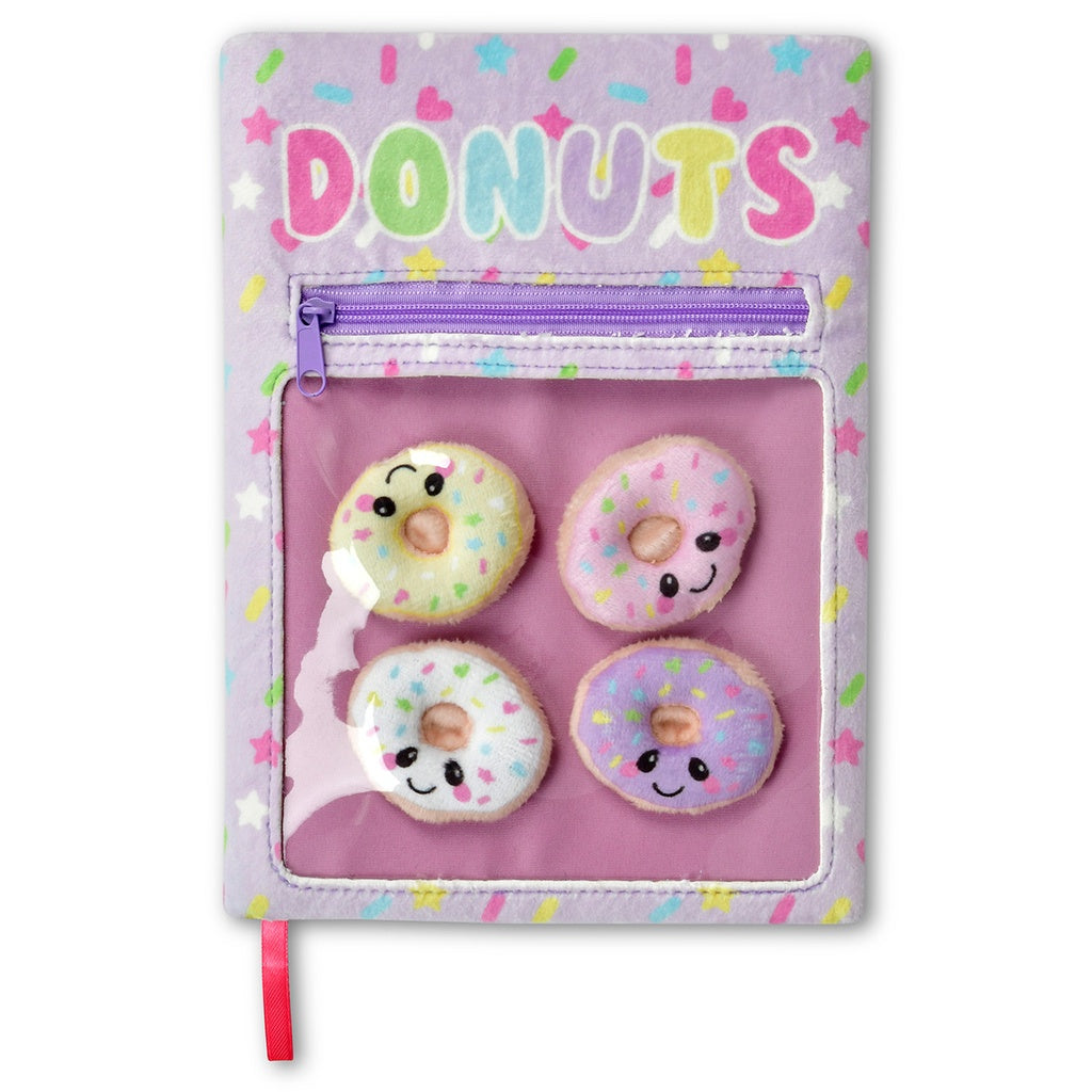 Donut Plush Journal Cover