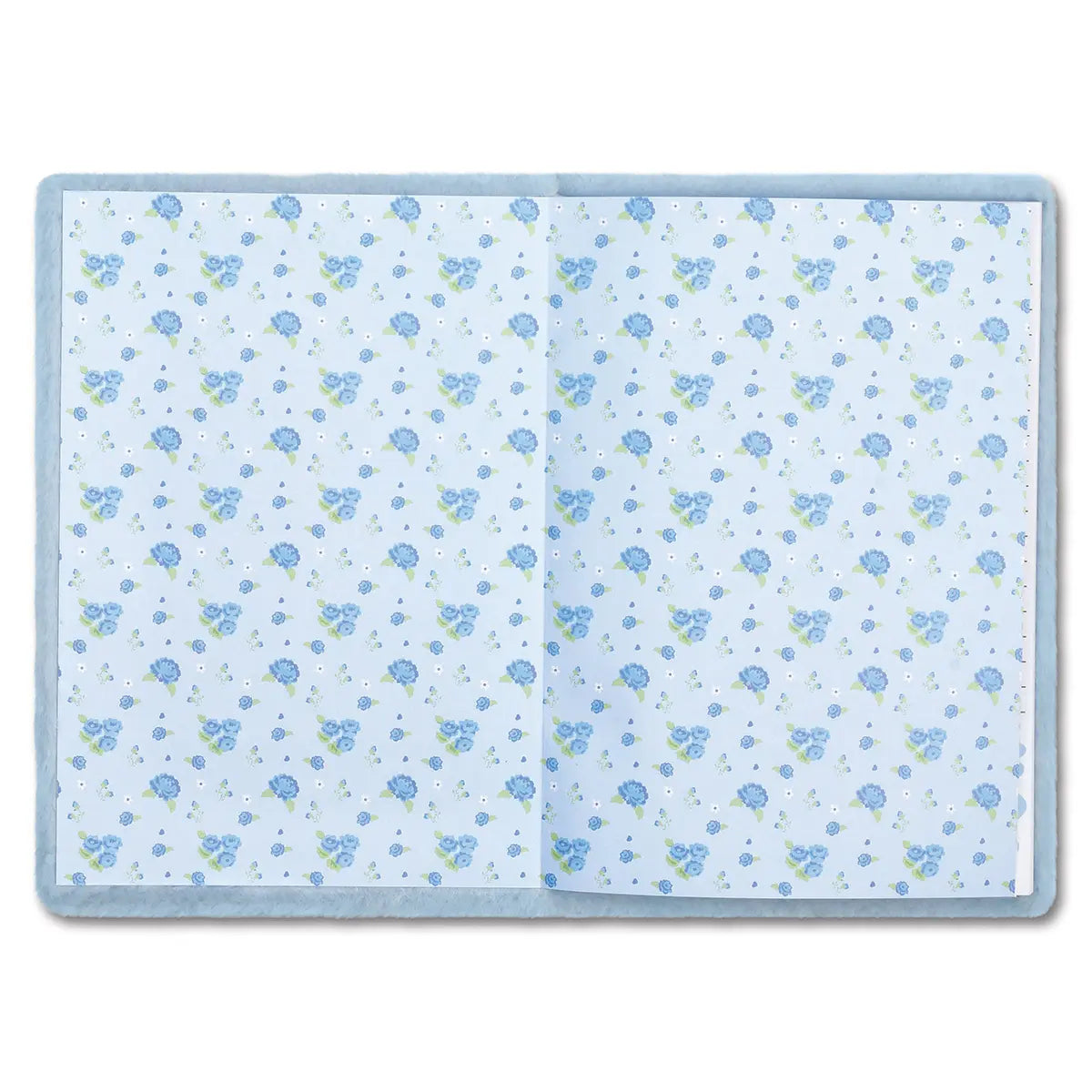 Blue Floral Journal Cover