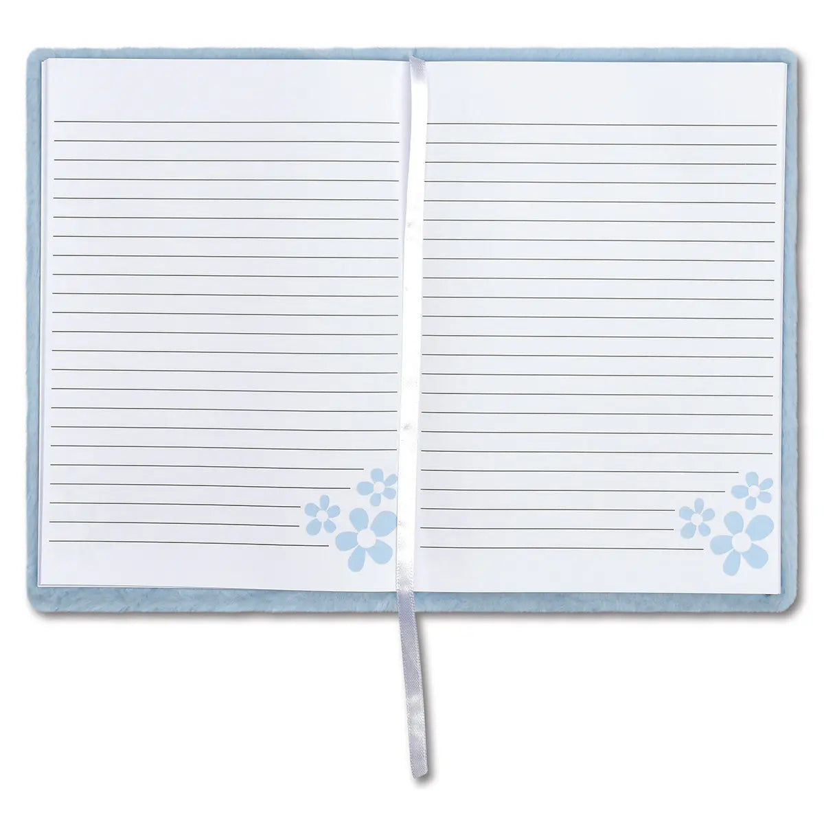 Blue Floral Journal Cover