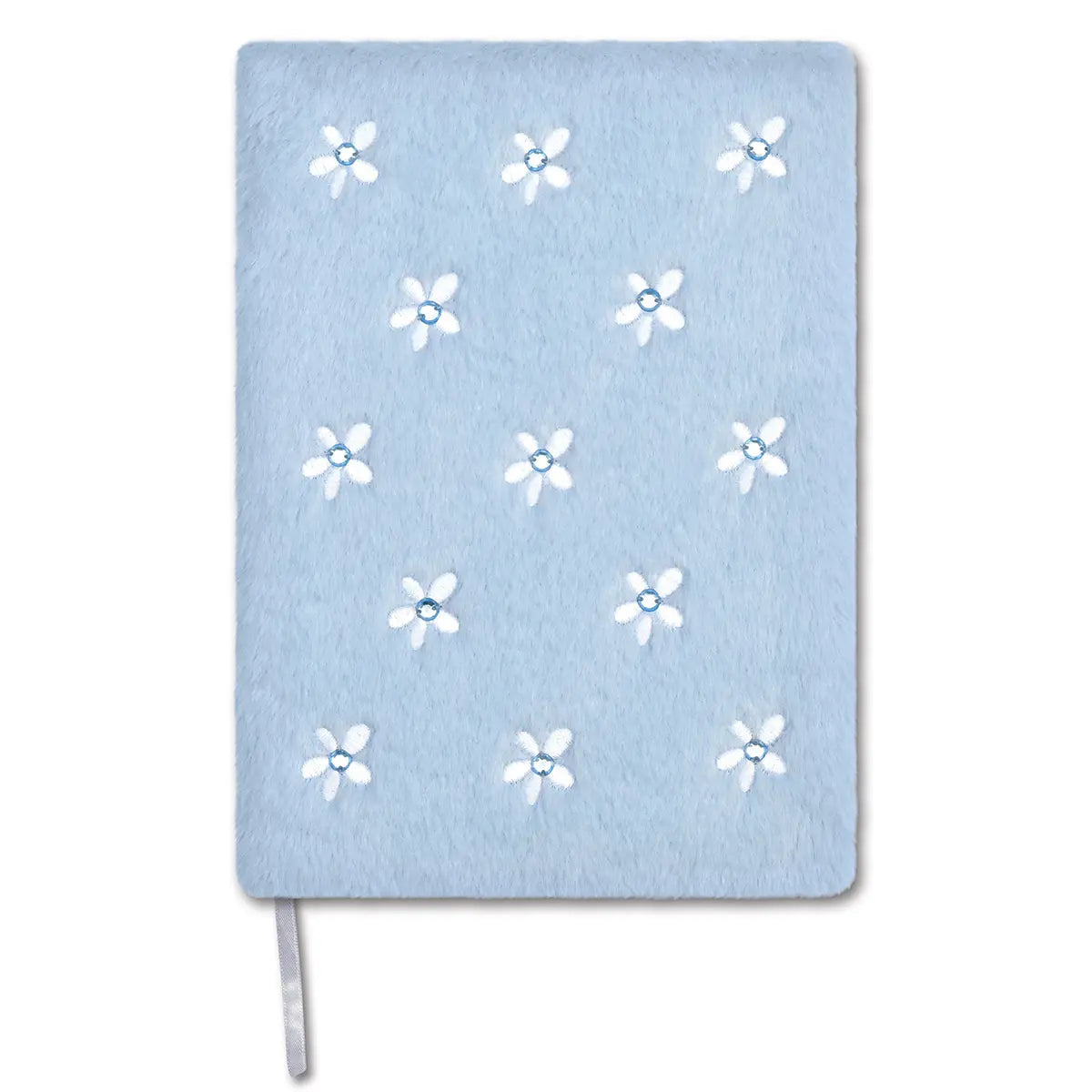 Blue Floral Journal Cover