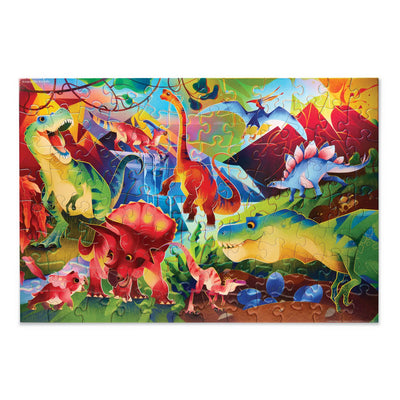 Dinosaur World 100pc Holographic Puzzle Preview #2