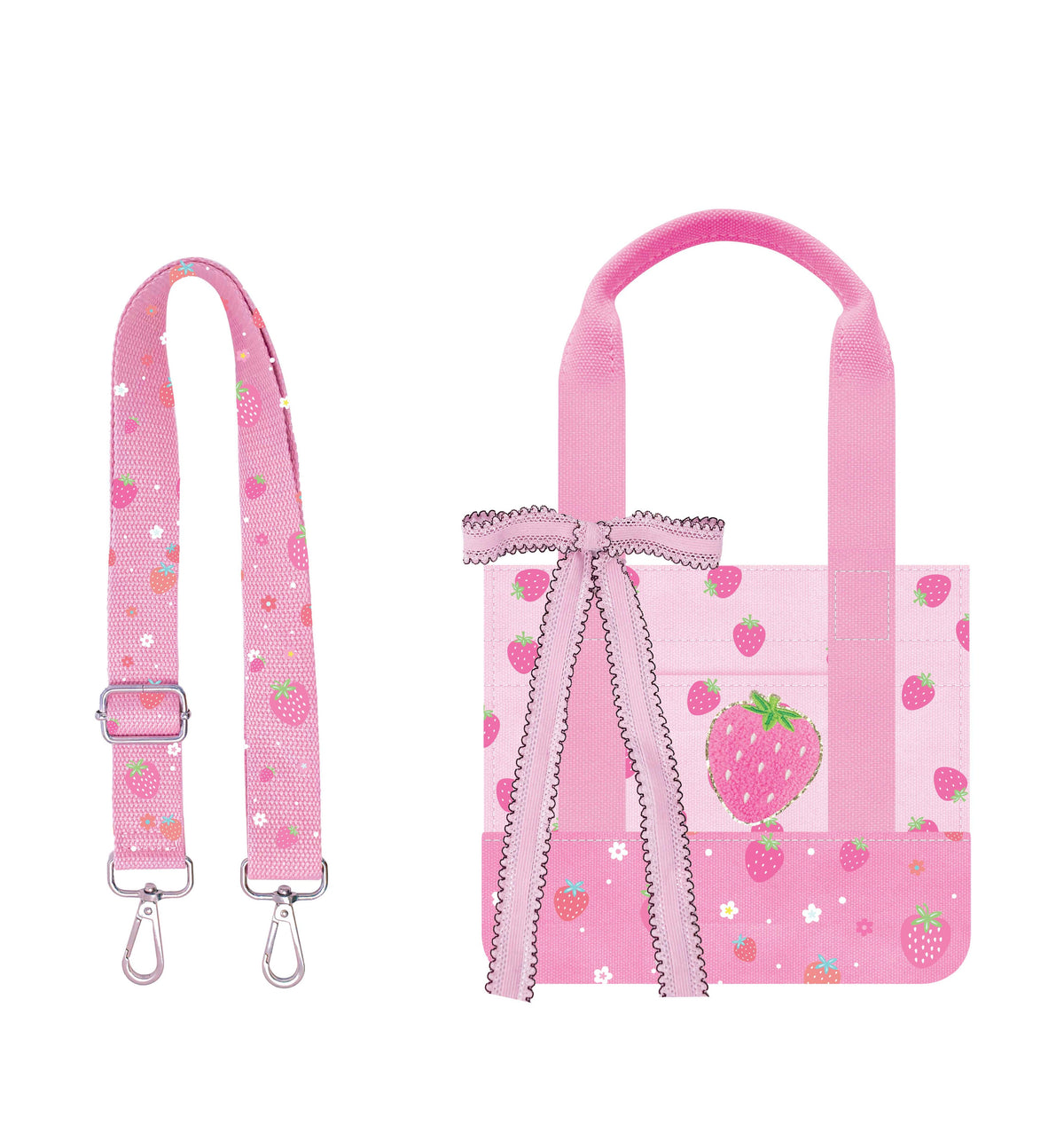 Strawberry Mini Tote Crossbody Cover