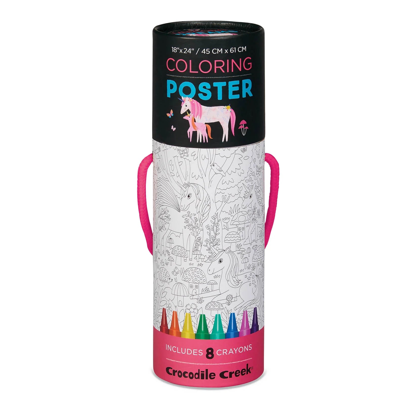 Tomfoolery Toys | Unicorn Dreams Coloring Poster