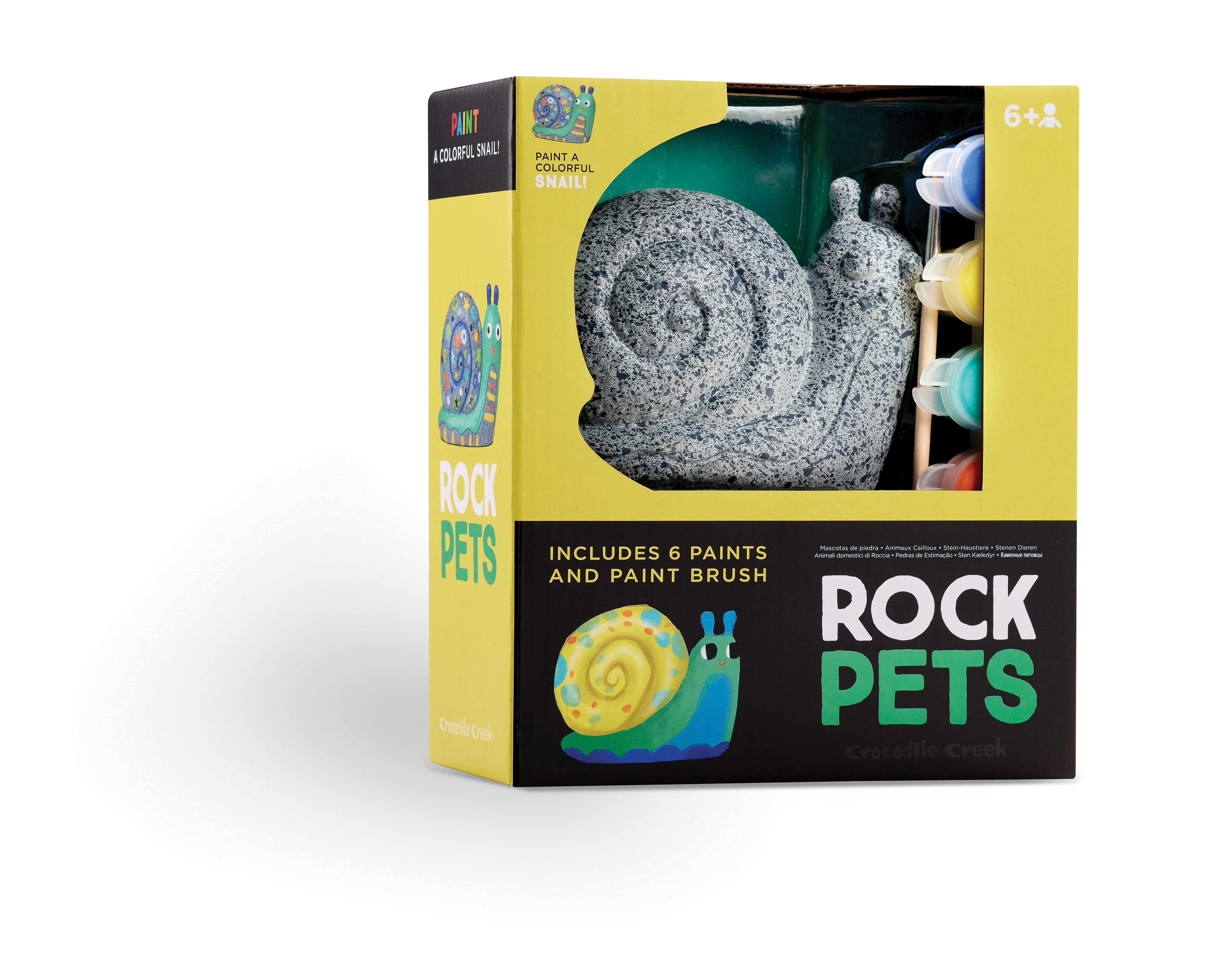 Tomfoolery Toys | Rock Pets: Snail
