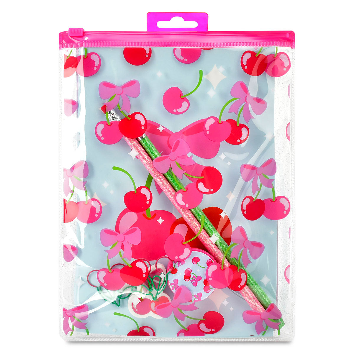 Cheerful Cherries Stationery Set Cover