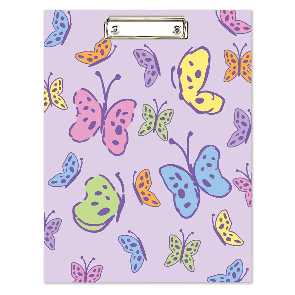 Tomfoolery Toys | Bright Butterflies Clipboard Set