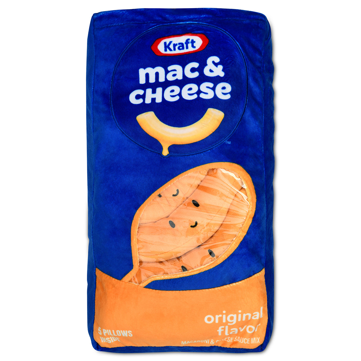 Kraft Mac & Cheese Packaging Plush Cover